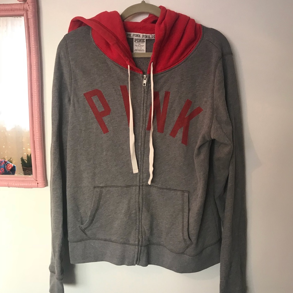PINK Victoria’s Secret Ohio State zip up sweater